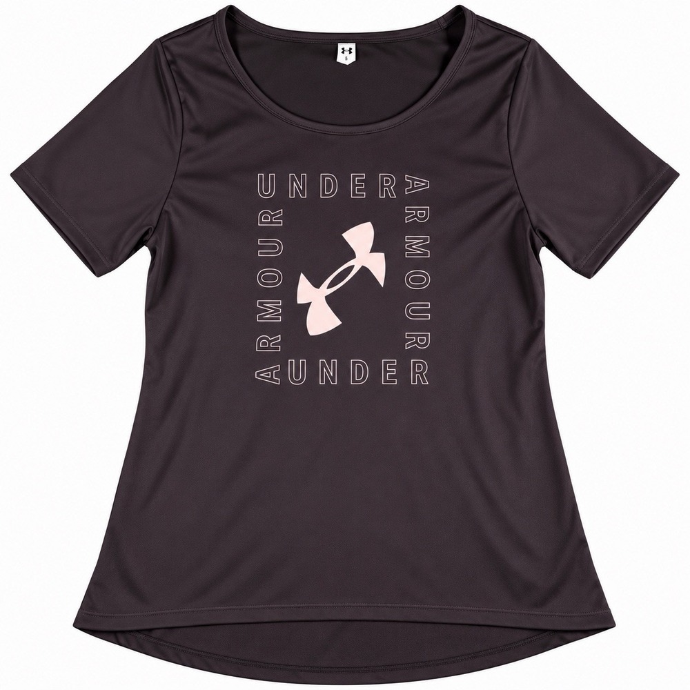 Under Armour Women's M Graphic Logo Short Sleeve Athletic Performance Shirt